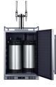 Summit® 24" Stainless Steel Outdoor Nitro-Infused Coffee Kegerator -4