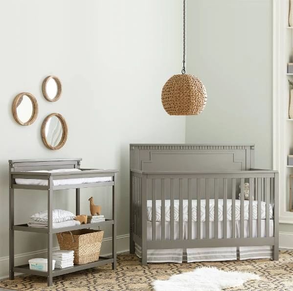 Westwood Design Emery Gray Convertible Crib-1
