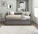 Homelegance® Shiloh Dark Gray Youth Twin Daybed with Trundle-1