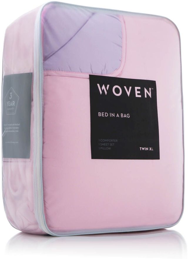 Malouf® Woven Lilac Split King Reversible Bed Set-0