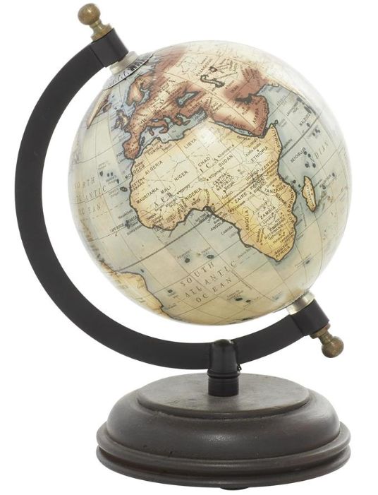 Deco Marche Cream 8" Globe-0