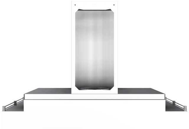Vent-A-Hood® 48" White Contemporary Wall Mount Range Hood-2