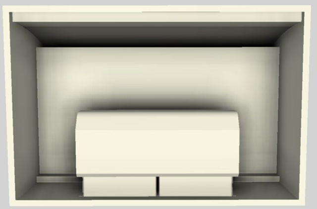 Vent-A-Hood® 36" Biscuit Wall Mounted Range Hood-3