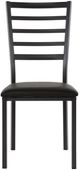 Homelegance® Flannery Black Side Chair-2