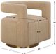 Uttermost® Grounded Beige Swivel Chair-2