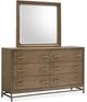 Magnussen Home® Lindon Belgian Wheat Landscape Mirror-1