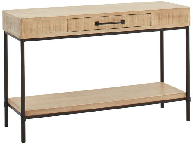 aspenhome® Logan Wheat Sofa Table-0