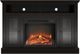 Ameriwood Home Chicago Espresso 50" Electric Fireplace Media Console-0