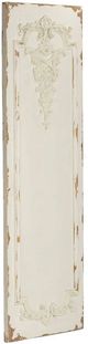 A & B Home Alcott 3-Piece White Wall Panels Set-3
