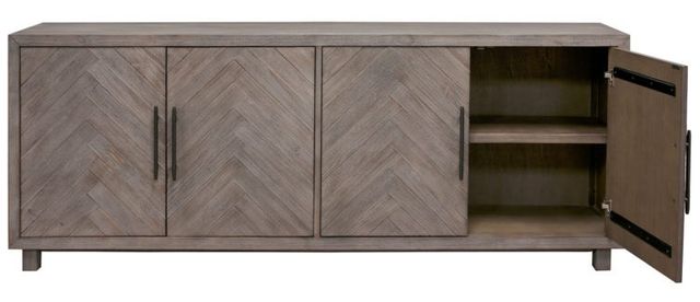 Martin Furniture Palisades Gray 80" Four Door Console-2