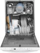 GE® GDT605PGMWW 24" Built In Dishwasher-White-2