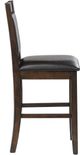 Coaster® Dewey 2-Piece Brown Upholstered Counter Chairs-3