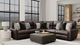 Catnapper® Royster 3-Piece Sable Curved Power Reclining Sectional-2