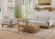 International Furniture Direct Sedona Oyster Loveseat-1