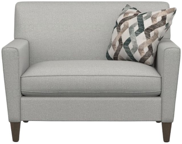 Flexsteel® Digby Silver Glacier Chair and a Half-1