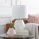 Surya Kelsey White Lamp-5