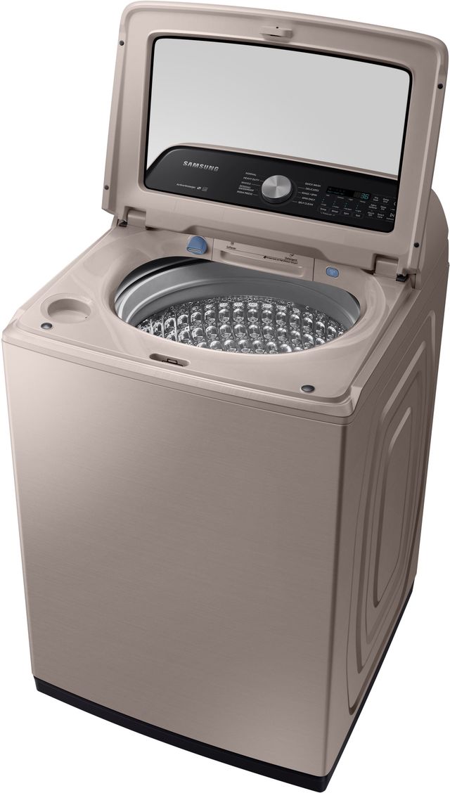 Samsung 5.0 Cu. Ft. Champagne Top Load Washer-4