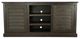 American Heartland Manufacturing Rustic Antique Black Quaint Shutter TV Stand-0