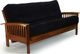 Night & Day Furniture™ Winchester Black Walnut Queen Moon Glider Futon-0