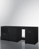 Summit 6 Piece Black Kitchenette-1