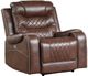 Mazin Furniture Putnam Brown Power Reclining Chair-0