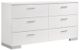 Coaster® Felicity 5-Piece White California King Bedroom Set -3