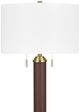 Crestview Collection Ashwin Brown Floor Lamp-2