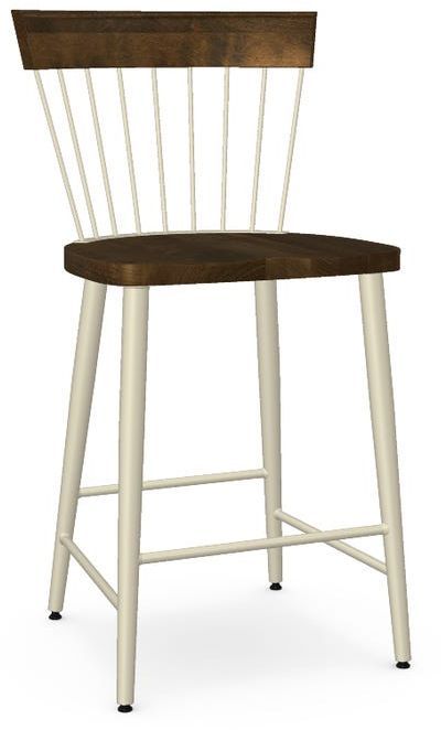 Amisco Angelina Non-Swivel Counter Stool-0