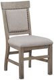 Magnussen Home® Tinley Park Dovetail Gray Upholstered Side Chair-0