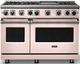 Viking® 7 Series 48'' Blush Pro Style Gas Range with Griddle-2