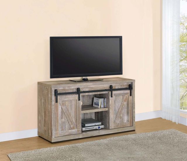 Coaster® Brockton Weathered Oak 59" TV Console-1