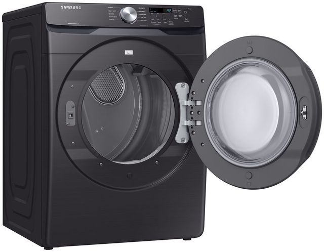 Samsung 7.5 Cu. Ft. Brushed Black Front Load Electric Dryer-4