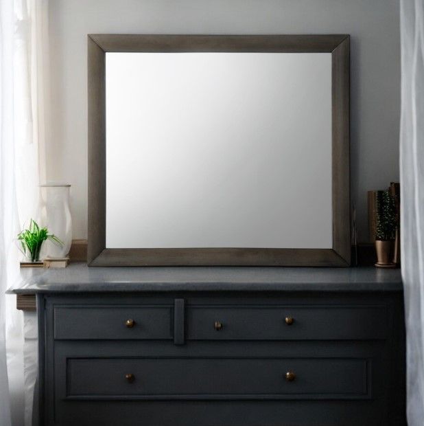 ACME Furniture Ireland Gray Oak Mirror-2