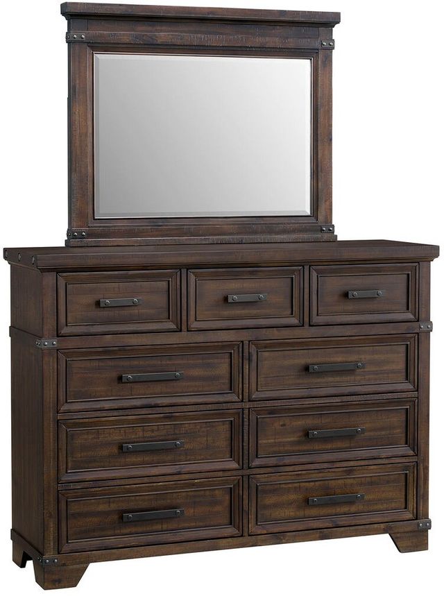 Elements International Colorado City Charcoal Mirror-1