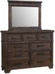 Elements International Colorado City Charcoal Mirror-1