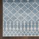 Nourison Home™ Astra Machine Washable 5' x 7' Blue Area Rug-2