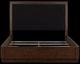 Signature Design by Ashley® Dilenno Dark Brown King Upholstered Panel Bed-1