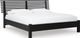 Signature Design by Ashley® Danziar Black Queen Slat Panel Bed-0