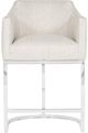 Vanguard® Furniture Vanguard Index Porcelain/Polished Nickel Counter Stool-1