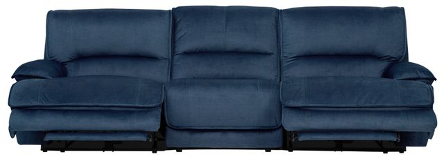 Steve Silver Co. Olsen 3-Piece Indigo Dual-Power Zero-Gravity Modular Reclining Sofa-3