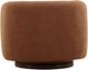 Dovetail Furniture Fawn Rust Swivel Chair-3