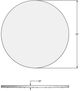 Amisco Customizable Kai Solid Birch Counter Height Table-1