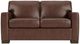 Flexsteel® Customizable Bryant Leather Loveseat-2
