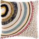 Surya Fleetwood Cream 20"x20" Toss Pillow with Down Insert-0