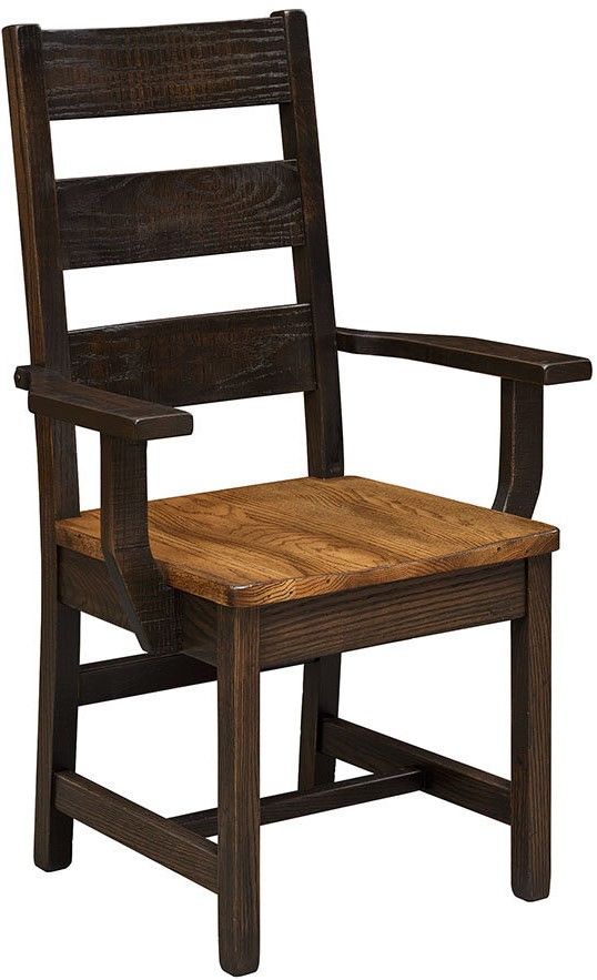 Country Classic Collection Customizable Farmstead Dining Arm Chair-0