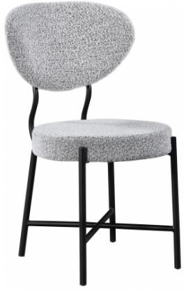 Meridian Furniture Allure Grey Dining Chair-0