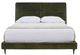 American Leather® Customizable Menlo Park Leather Queen Upholstered Panel Bed-2
