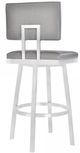 Armen Living Balboa Vintage Gray 26” Counter Stool-1