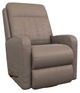 La-Z-Boy® Finley Stone Leather Manual Swivel Gliding Recliner-0