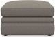 La-Z-Boy® Collins Premier Silver Ottoman-0